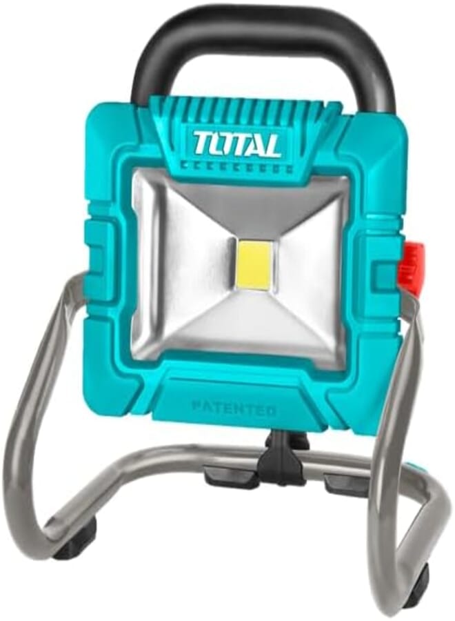 TOTAL Portable Lamp-TWLI2025, Turquoise, LED, Modern, 20V, 1800 Lumen, Cordless